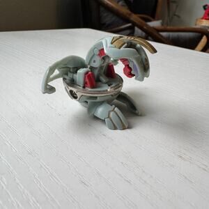 Bakugan B2 (NOT B1!) Haos Delta Dragonoid 650G Gray Heavy Metal Rare!
